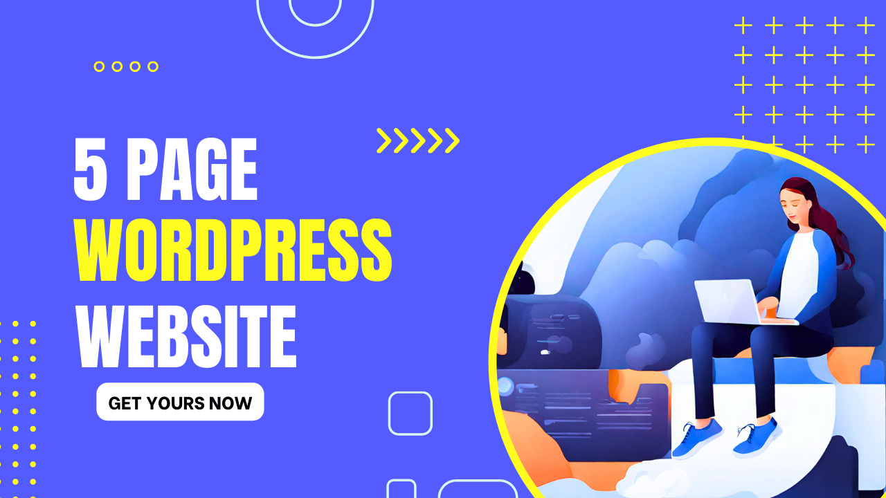 5 Page WordPress Website 5 Page WordPress Website